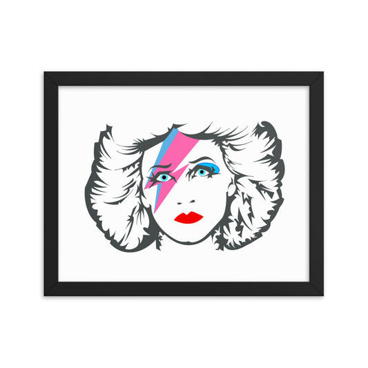 Hedwig Moonage Daydream framed poster 11X14