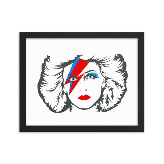 Hedwig Moonage Daydream framed poster 11X14